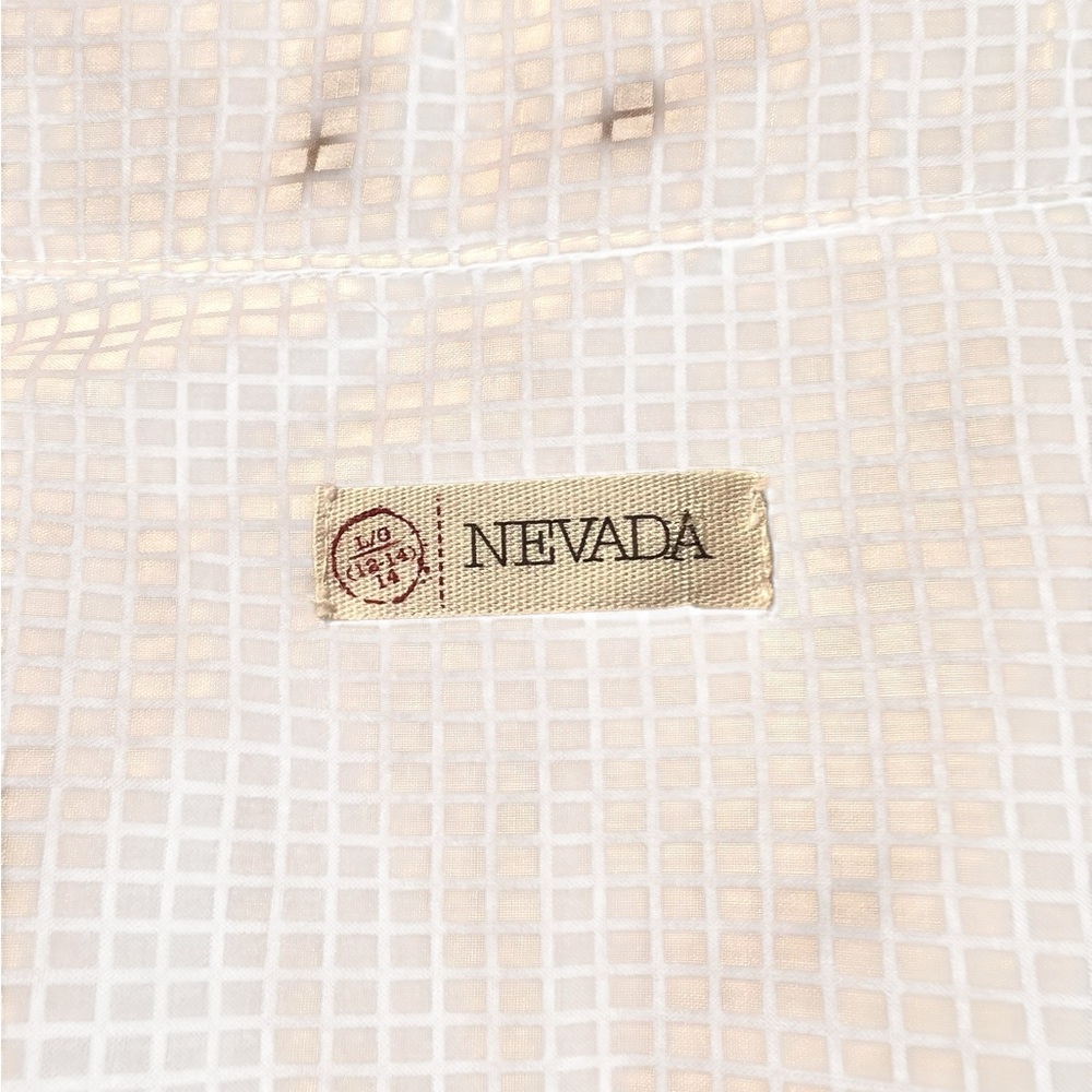 Nevada patterned belted button down‎ tunic - Picture 3 of 5